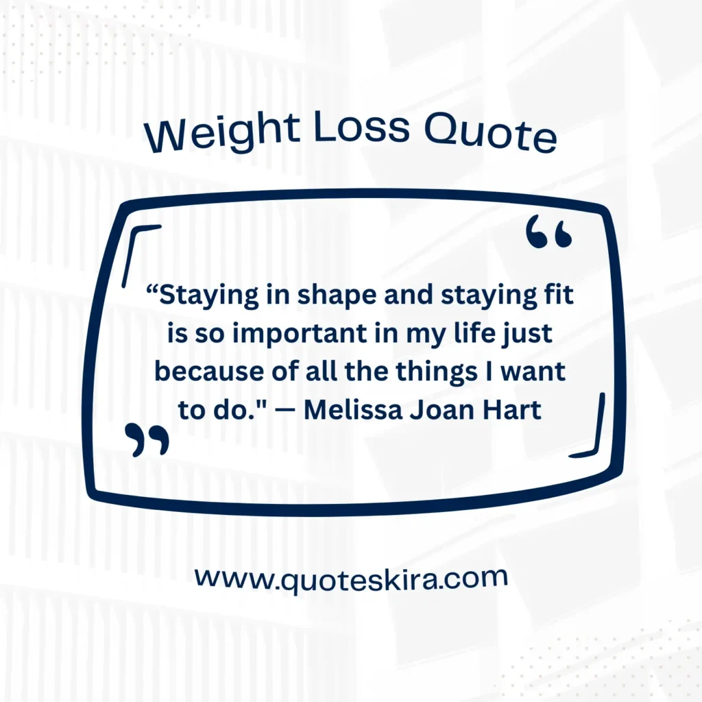 Weight Loss Quotes With Images
