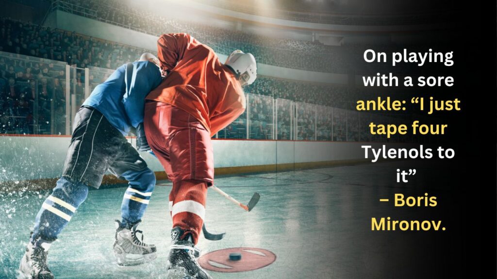 Hockey Quotes, Sayings about Hockey Sport