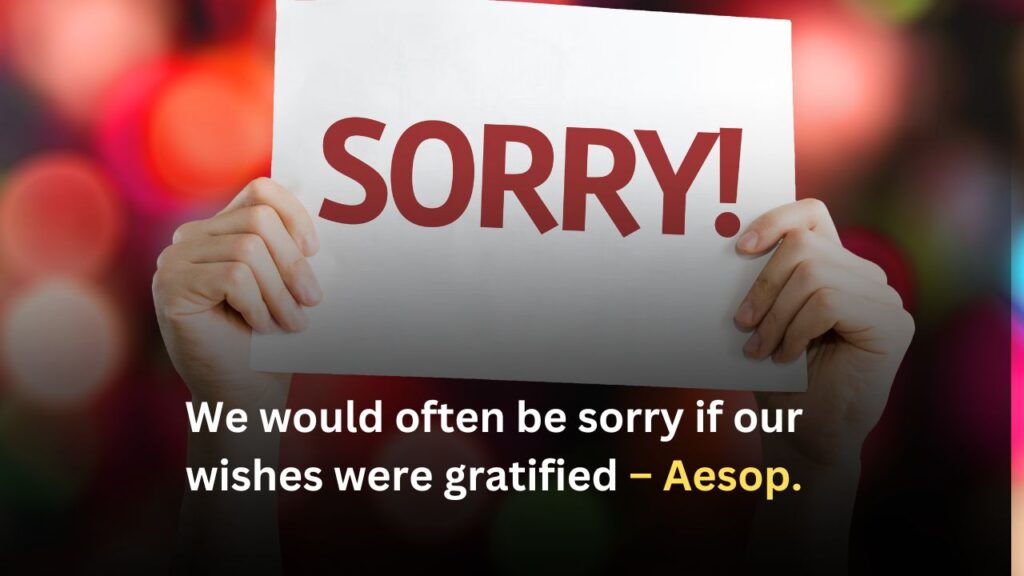 Sorry Quotes, Sayings for Apologies