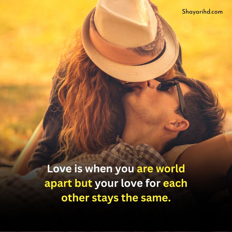 Long Distance Relationship Quotes about Love and Distance