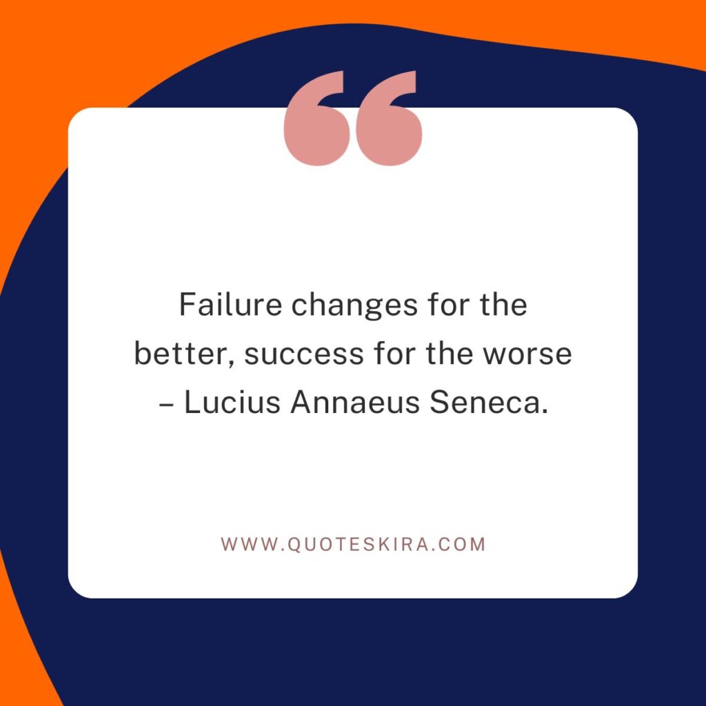 Success and failure quotes